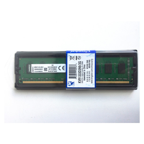 Оперативна пам'ять для настільних ПК Kingston DDR3 4096MB 1333 MHz AMD (AM3/AM3 ) (PC002) фото №2