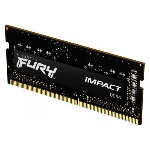 Пристрій для ноутбука Kingston DDR4 3200 16GB SO-DIMM FURY Impact (KF432S20IB/16) фото №11