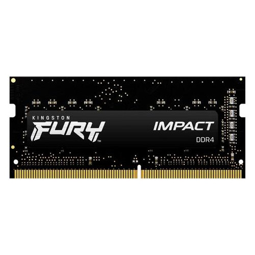 Пристрій для ноутбука Kingston DDR4 3200 16GB SO-DIMM FURY Impact (KF432S20IB/16) фото №1