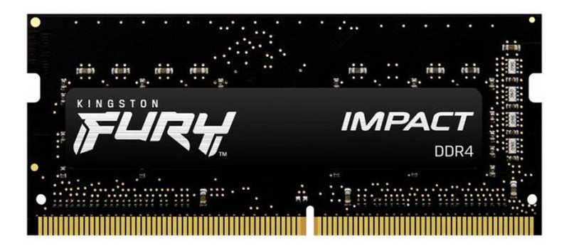 Модуль пам'яті SO-DIMM 16GB/2666 DDR4 Kingston Fury Impact (KF426S16IB/16) фото №1