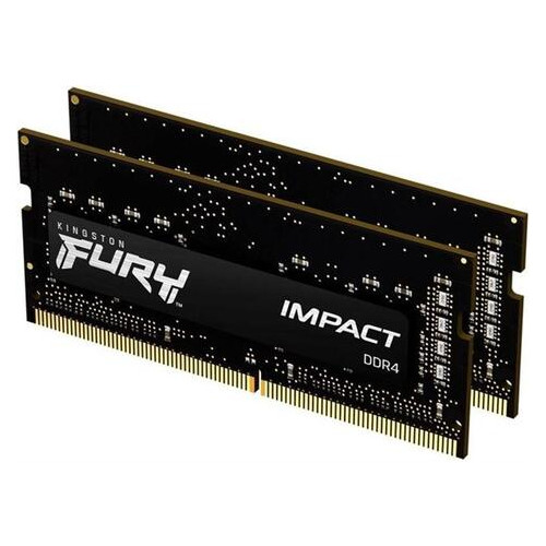 Модуль пам'яті SO-DIMM 2x8GB/3200 DDR4 Kingston Fury Impact (KF432S20IBK2/16) фото №2