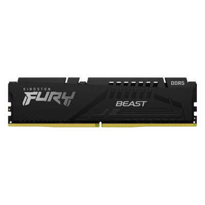 Модуль пам'яті DDR5 16GB/5600 Kingston Fury Beast Black (KF556C40BB-16) фото №1