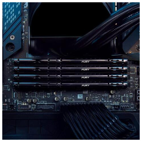Модуль пам'яті DDR5 2х16GB/5200 Kingston Fury Beast Black (KF552C36BBEK2-32) фото №8