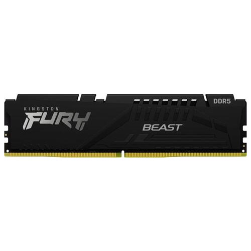 Модуль пам'яті DDR5 2х16GB/5200 Kingston Fury Beast Black (KF552C36BBEK2-32) фото №3