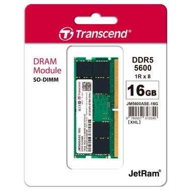 Модуль пам'яті для ноутбука SoDIMM DDR5 32GB 5600 MHz JetRam Transcend (JM5600ASE-32G) фото №2