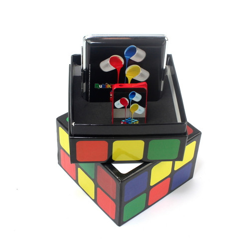Комплект Champ запальничка портсигар Rubiks 3 відра фото №2