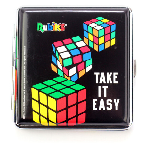 Комплект запальничка портсигар Champ Rubiks 3 кубики фото №3