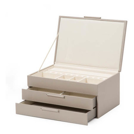 Шкатулки для украшений Wolf 392021 Sophia Jewelry Box with Drawers Mink фото №5