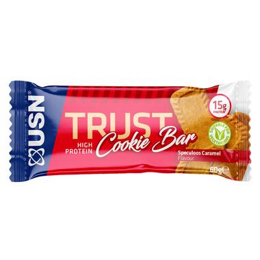 Батончик USN Trust Cookie Bar 60 g speculoos caramel фото №1