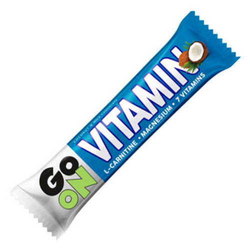Батончик GoOn Nutrition Vitamin 50 гр кокос фото №1