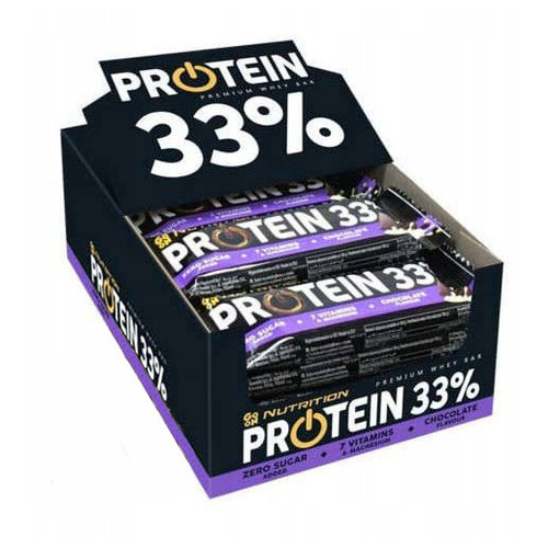 Батончики GoOn Nutrition Protein 33 БЛОК 25*50 грамм шоколад фото №1