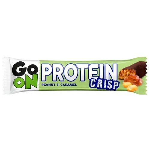 Батончик GoOn Nutrition Protein Crisp Bar 50 г арахіс-карамель фото №1