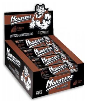 Батончик Monsters Strong Max - 80g x 20шт Cocoa 100-76-8914391-20 фото №1