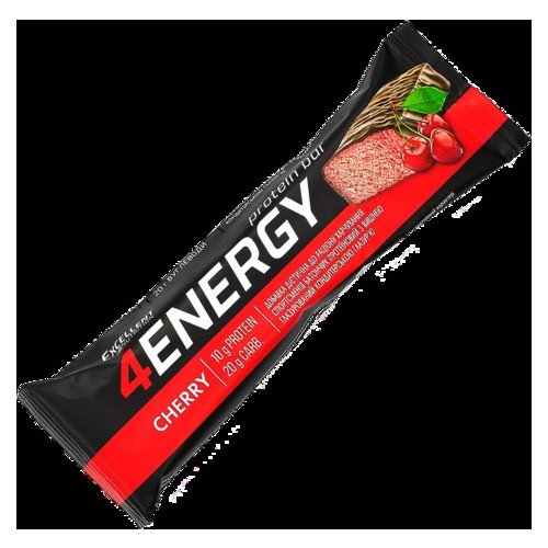 Упаковка батончиков Excellent Nutrition 4Energy Protein Bar Вишня 12 шт х 40 г  фото №2