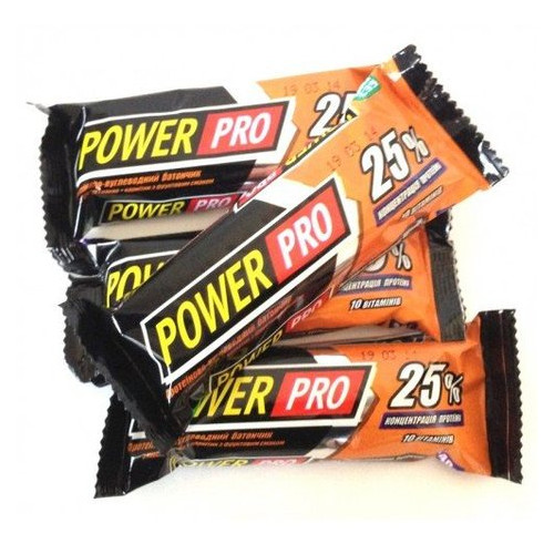 Батончик Power Pro 25% белка 60г какао фото №1