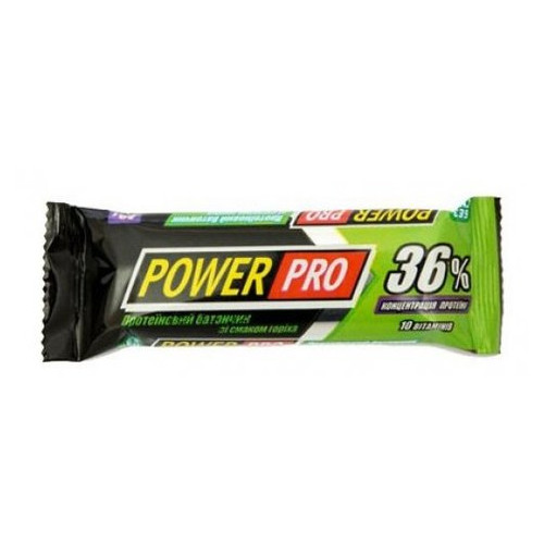 Батончик Power Pro 36% білка 60г горіх Nutella фісташкове праліне фото №4