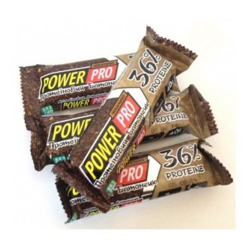 Батончик Power Pro 36% білка 60г горіх Nutella фісташкове праліне фото №6