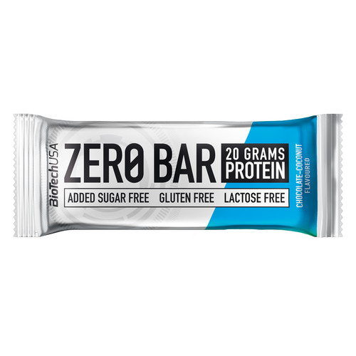 Батончик Bio Tech Zero bar 50 грам - шоколад-кокос фото №2