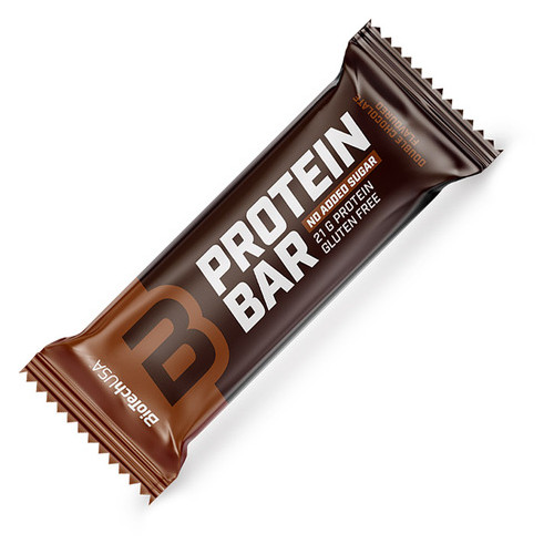 Батончик Biotech Protein Bar 70 гр подвійний шоколад фото №1
