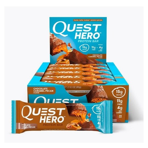 Протеиновый батончик Quest Nutrition Quest HERO bars 60 г шоколад-карамель (4384300830) фото №1