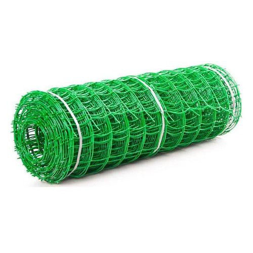 Сетка декоративная Клевер 1,0 x 20 м (50 x 50мм) Зеленая (Д-85/1,0/20з) фото №3