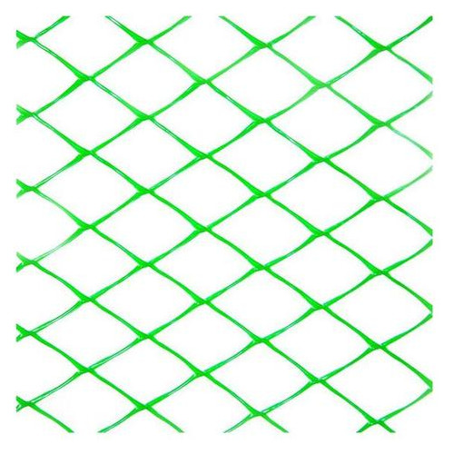 Сетка декоративная Клевер 1,5 x 25 м (30 x 30мм) Зеленая (Д-30/1,5/25з) фото №1