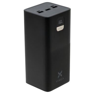 Батарея універсальна Vinga 50000 mAh 22.5W Display Black (VPBB5022) фото №3