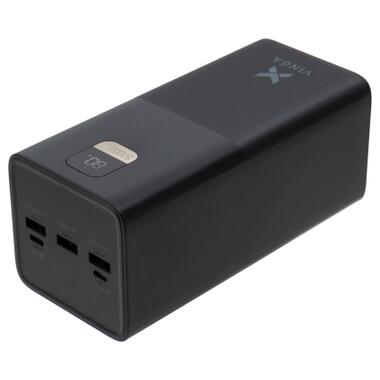 Батарея універсальна Vinga 50000 mAh 22.5W Display Black (VPBB5022) фото №7