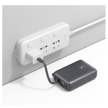 Батарея универсальная Vinga 20000 mAh 45W Display Cable (VPBB2045C) фото №4