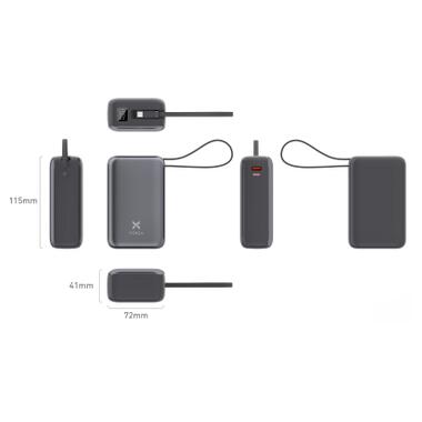 Батарея универсальная Vinga 30000 mAh 65W Display Cable (VPBB3065C) фото №4