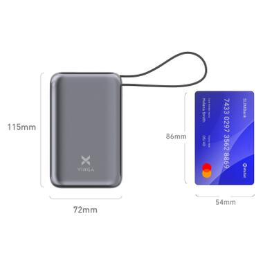 Батарея универсальная Vinga 30000 mAh 65W Display Cable (VPBB3065C) фото №5
