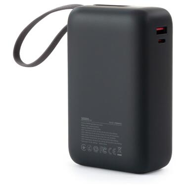 Батарея универсальная Vinga 30000 mAh 65W Display Cable (VPBB3065C) фото №2