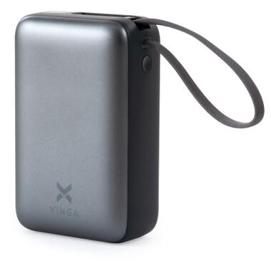Батарея универсальная Vinga 30000 mAh 65W Display Cable (VPBB3065C) фото №1