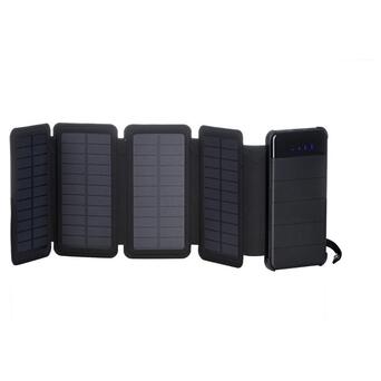 Універсальна мобільна батарея  2E Solar 8000mAh Black (2E-PB814-BLACK) фото №1