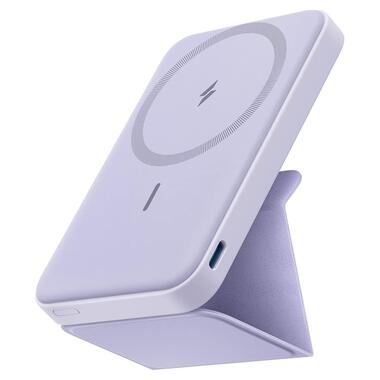УМБ Anker 622 Magnetic Wireless Portable Charger 5000mAh Lilac Purple (A1614) фото №1