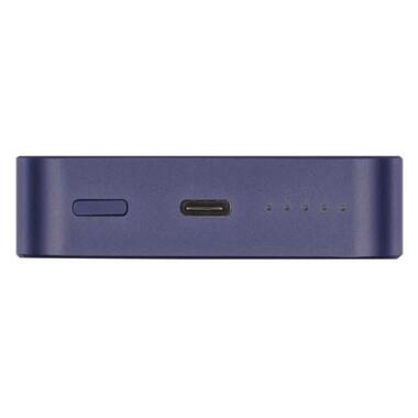 Батарея универсальная EMOS 10000mAh WI1046, 20W, Wireless, blue (B0551BL) фото №5