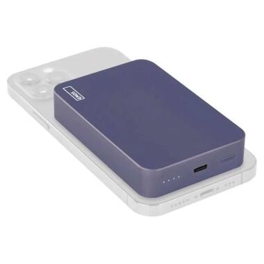 Батарея универсальная EMOS 10000mAh WI1046, 20W, Wireless, blue (B0551BL) фото №10