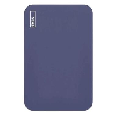 Батарея универсальная EMOS 10000mAh WI1046, 20W, Wireless, blue (B0551BL) фото №2