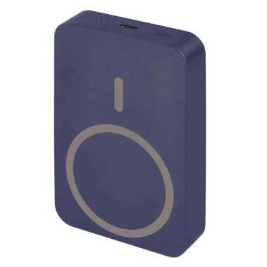 Батарея универсальная EMOS 10000mAh WI1046, 20W, Wireless, blue (B0551BL) фото №4