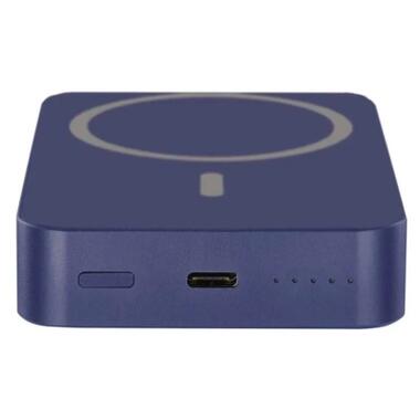 Батарея универсальная EMOS 10000mAh WI1046, 20W, Wireless, blue (B0551BL) фото №9