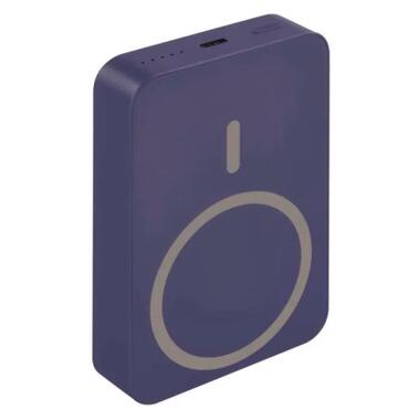 Батарея универсальная EMOS 10000mAh WI1046, 20W, Wireless, blue (B0551BL) фото №7