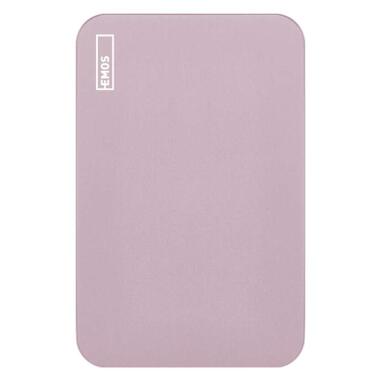 Батарея универсальная EMOS 10000mAh WI1046, 20W, Wireless, salmon (B0551S) фото №11