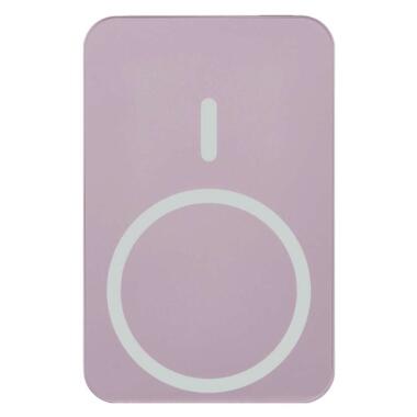 Батарея универсальная EMOS 10000mAh WI1046, 20W, Wireless, salmon (B0551S) фото №9