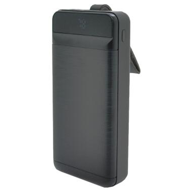 Батарея универсальная XO 30000mAh, PD/18W, QC3.0/22.5W, flashlight, Input(Micro,Type-C,Lightning), Output(3*USB,Type-C) (XO-PR156 / 29212) фото №2