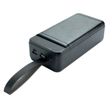 Внешний аккумулятор XO PR158 - 50000 mAh 3-Input PD20W + QC22.5W with light (Черный) фото №1