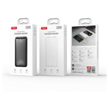 Батарея универсальная XO 20000mAh, 10.5W, black (XO-PB313-BK) фото №7