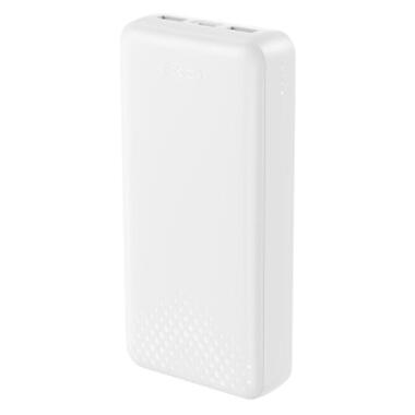 Батарея универсальная XO 20000mAh, 10.5W, white (XO-PB313-WH) фото №2