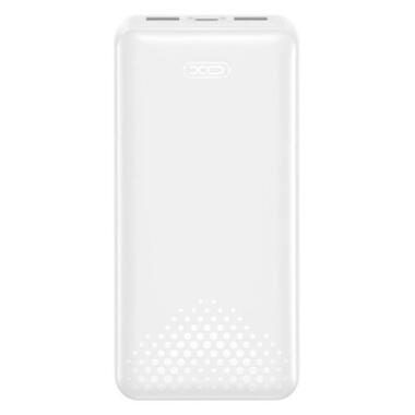 Батарея универсальная XO 20000mAh, 10.5W, white (XO-PB313-WH) фото №1