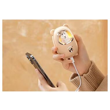 Портативное ЗУ Power Bank Epik GXZ-N6 2in1 с обогревателем для рук 6800 mAh Yellow фото №6