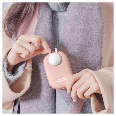 Портативное ЗУ Power Bank Epik GXZ-N705 2in1 с обогревателем для рук 10000 mAh Pink / Rabbit фото №6